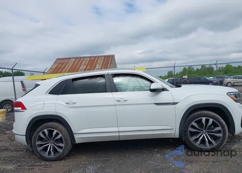 2021 Volkswagen Atlas Cross Sport Sel R-Line from USA, damaged, VIN 1V2SE2CA7MC214805